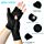 Copper Arthritis Gloves for Women/Men, Compression Gloves for Arthritis & Carpal Tunnel Pain & Muscle Tension Relief, Fingerless Gloves for Computer Typing and Daily Work (Large)