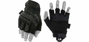 Mechanix Wear - M-Pact Fingerless Covert Tactical Gloves (Medium, Black)