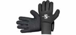 Scubapro Everflex Dive Glove, 5mm, Black, X-Large