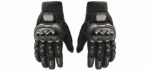 TCBunny Unisex Pro-Biker - Carbon Motocross Gloves