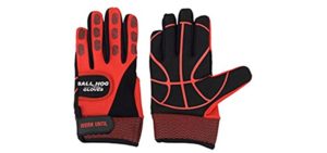 Ball Hog Ball Handling (Weighted) Gloves X-Factor (M) - Basketball Training Aid