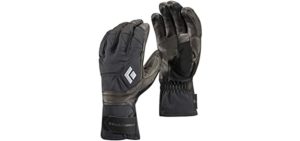 Black Diamond Punisher Cold Weather Gloves, Black, Small