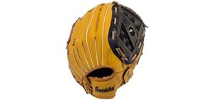 Franklin Sports Baseball and Softball Glove - Field Master - Baseball and Softball Mitt