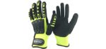 NMSafety Unisex Work Glove - Anti-Vibration Oil-Proof Gloves
