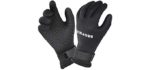 NeopSkin Unisex Premium - Versatile Kayak Paddling Gloves
