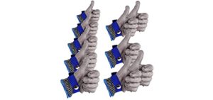 Safety Cut Proof Stab Resistant 316L Stainless Steel Wire Butcher Glove High Performance Level 5 Protection Size M