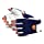 VIBGHFV/XL Vibrastop Goatskin Leather Palm Half-Finger Vibration-Dampening Gloves, Size Extra Large