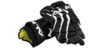 Alkali Hockey RPD Lite Glove, White/Black, 10-Inch