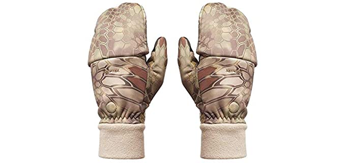 Kryptek Cadog Glomitt Camo Hunting Gloves, Highlander, M