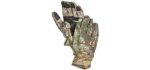 North Mountain Gear Mens Camouflage Hunting Gloves Light to Mid-Weight Smart Phone Compatible Gloves with Sure Grip Palms Archery Hunting Accessories Hunting Outdoors Water Resistant