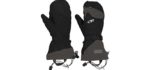Outdoor Research Meteor Mitts, Black/Charcoal, L