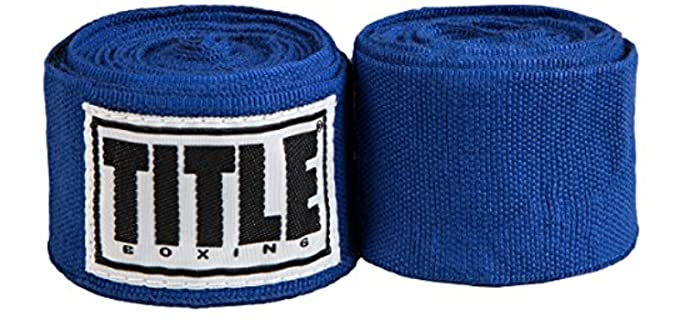 Title Boxing Elastic Mexican Hand Wrap, Royal, 180