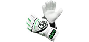 Blok-IT Goalkeeper Gloves Goalie Gloves - Make The Toughest Saves-Secure and Comfortable Fit - Extra Padding, Reduced Chance of Injury (Green, Size 8=Adult-S)
