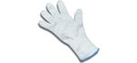 ChefsGrade Unisex Safety - Cut Resistant Mandolin Flexible Gloves for the Kitchen