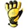 FINGERSAVE Goalkeeper Gloves by K-LO - The Savage Goalie Glove Has Fingersave Protection in All 5-Fingers to Prevent Injury and Improve Shot Blocking. Super Sticky Palms.Youth & Adult Sizes. Yellow.