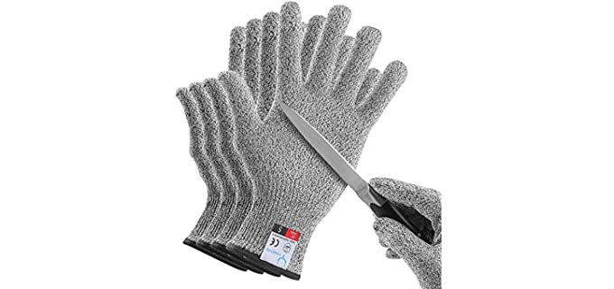 Yinenn Unisex Two - Kitchen Cut Resistant Gloves