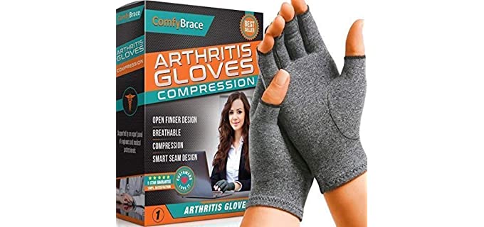 Comfybrace Unisex Arthritis - Relief Gloves