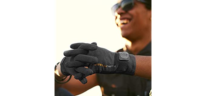 Intellinetix Therapy Gloves – Vibrating Arthritis Gloves – Large - Version 2.0