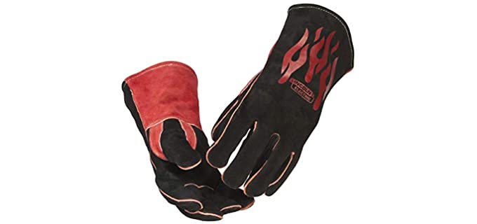 Lincoln Electric Traditional MIG/Stick Welding Gloves | 14