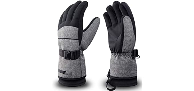 Rivmount Unisex Winter - Gloves for Snowmobile