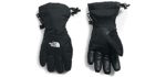 The North Face Youth Montana Etip Gore-Tex Glove, TNF Black, S