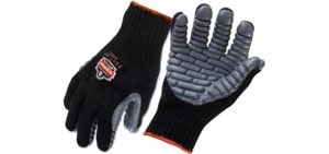 Ergodyne ProFlex 9000 Certified Lightweight Anti-Vibration Work Glove, Large