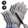 Fortem Cut Resistant Gloves, 2 Pairs (4 Gloves), Level 5 Protection, Food Grade, EN388 Certified (Medium)