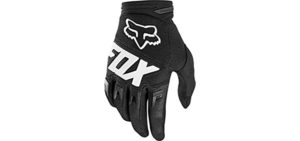 Fox Racing Dirtpaw Race Men's Off-Road Motorcycle Gloves - Black/X-Large