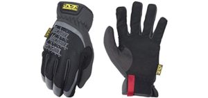 Mechanix Wear: FastFit Work Gloves (X-Large, Black)