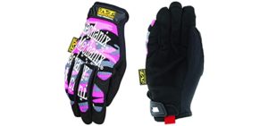 Mechanix Wear: The Original Women's Pink Camo Work Gloves (Large, Camouflage)