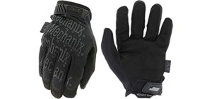 Mechanix Wear: The Original Covert Tactical Work Gloves (Large, All Black)