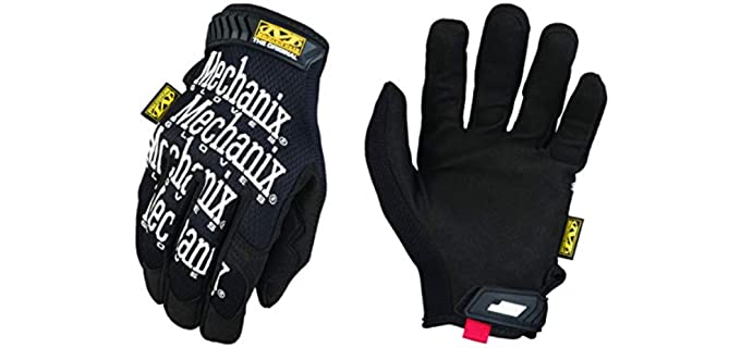 Mechanix Wear: The Original Work Gloves (Large, Black)
