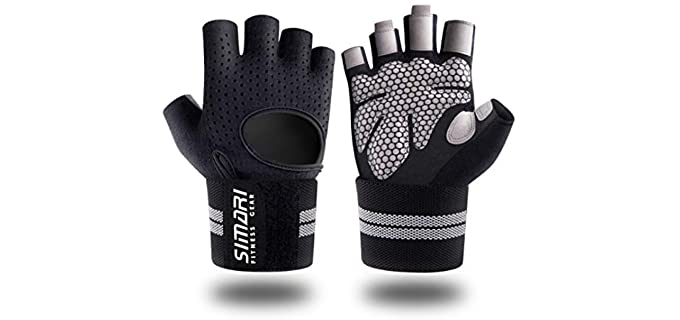 Simari Unisex Workout - Gloves for Gym