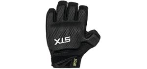 STX FH 621 BK/L3 Field Hockey Stallion Field Hockey Glove, Large,Black/Yellow