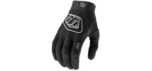 Troy Lee Designs Youth Air Glove (Youth X-Small, Black/White)