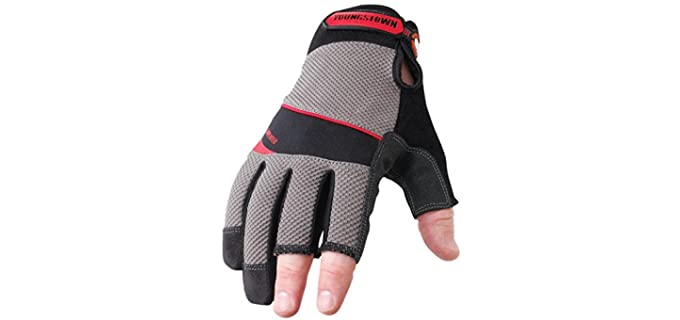 Youngstown Glove 03-3110-80-L Carpenter Plus Gloves, Large