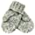 Dachstein Woolwear 4 Ply Extreme Warm 100% Austrian Boiled Wool Alpine Mittens in Natural Grey (8.0)