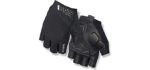 Giro Monaco II Gel Men's Road Cycling Gloves - Black (2021), Medium