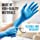 100 Pcs Nitrile Disposable Gloves - Soft Industrial Gloves, Vinyl Gloves Powder-Free, Latex-Free Protective Gloves, Soft and Comfortable, Size Extra Large - SereneLife SLGLVNIT100XL, Assorted