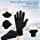 Aegend Upgraded Lightweight Running Gloves Touchscreen Compression Mittens Liners Gloves Men Women with Elastic Cuff Cycling Driving Sports Gloves for Summer, Medium