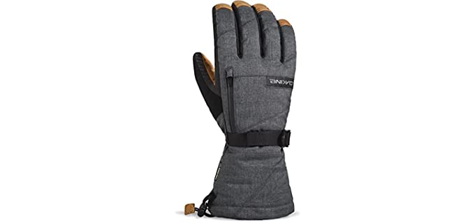 Dakine Leather Titan Gore-Tex Snow Glove - Carbon | Medium