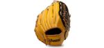 Franklin Sports Baseball and Softball Glove - Field Master - Baseball and Softball Mitt , 12