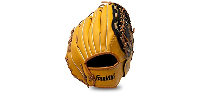 franklin Sports Unisex Field Master - Outfielder Gloves for Baseball
