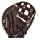 Mizuno Franchise Fastpitch Softball Glove Series, Coffee/Silver Catchers Mitt, 34