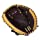 Mizuno Franchise Baseball Catcher's Mitt, Coffee/Silver, 33.5-Inch, Left Hand Throw
