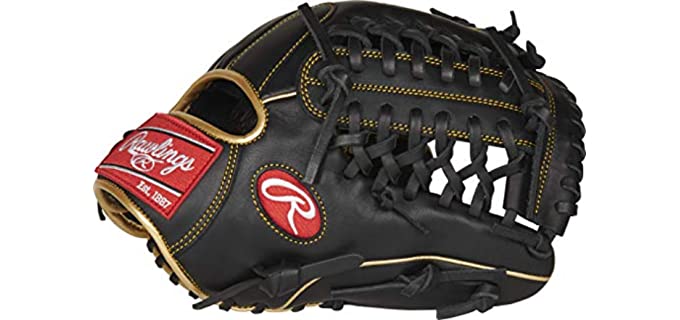 Rawlings R9 Series Baseball Glove, Mod Trap Web, 11.75 inch, Right Hand Throw