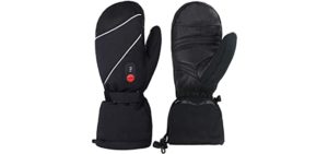 SAVIOR HEAT Heated Gloves for Men Women Heated Mittens Electric Rechargeable Battery 7.4V 2200MAH Winter Gloves Ski Hiking Walking Camping Outdoor Sports Snow Gloves Arthritis Hands Warmer Mittens