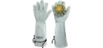 Sunplay Unisex Thorn Proof - Leather Gloves for Gardening