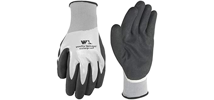 Wells Lamont Unisex Latex - Gloves for Waterproof Work