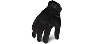 Ironclad EXOT-PBLK-04-L Tactical Operator Pro Glove, Stealth Black, Large